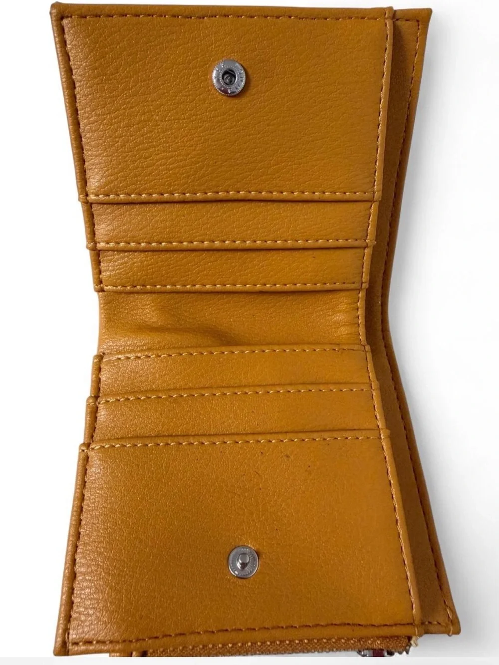 Collection XIIX Mustard Yellow Faux Leather Bifold Wallet – NWT